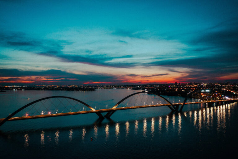 Ponte JK — Imagens Aéreas